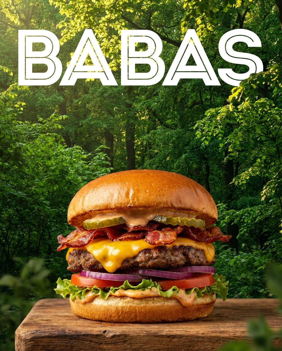 Babas Burgers inlägg om samarbetet med SmartKlimat